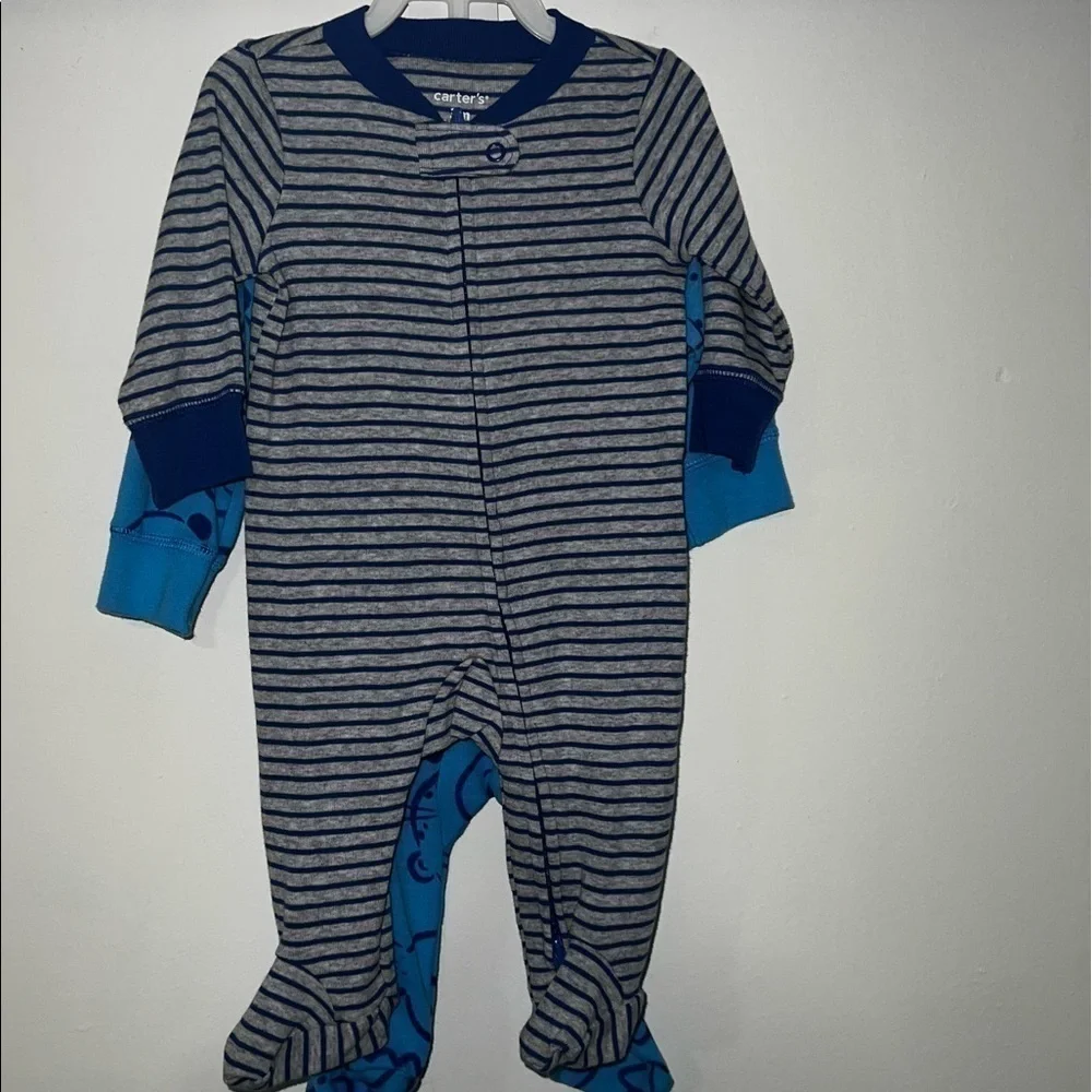 𝅺CARTER’S baby pajamas 3 pieces sz 3 months
